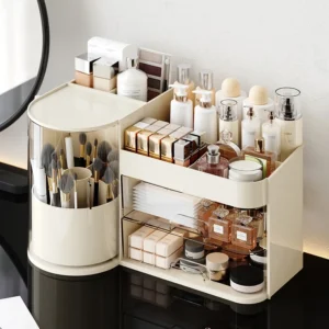 Large Capacity Makeup and Skincare Organizer Box