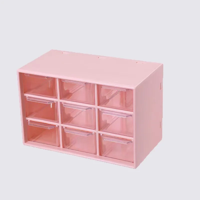 Clear Desktop Jewelry and Cosmetics Drawer Organizer - Image 4