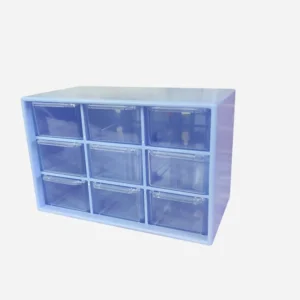 Clear Desktop Jewelry and Cosmetics Drawer Organizer