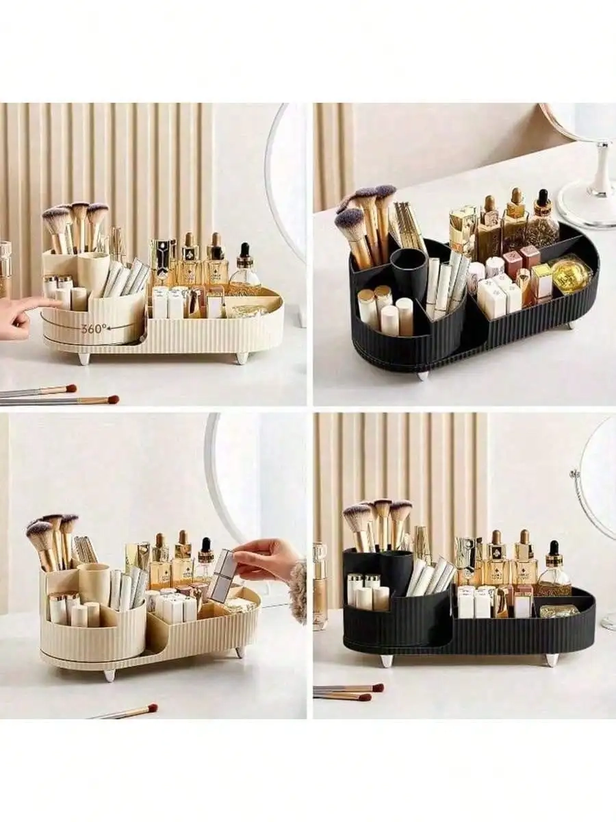 Rotating Makeup and Cosmetic Organizer Box - Image 6