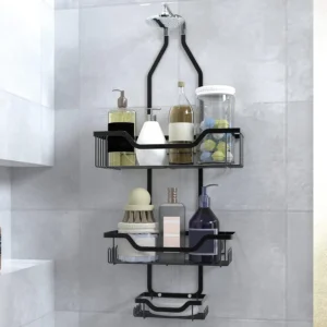 3-Tier Overhead Hanging Shower Caddy Organizer