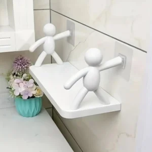Cute No-Drill Wall Storage Rack
