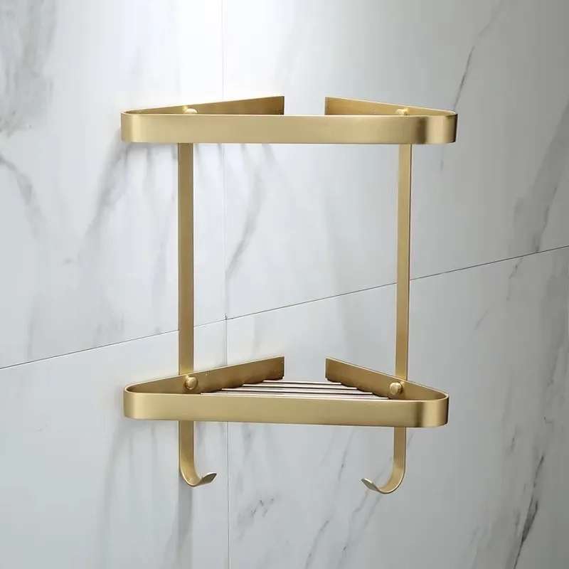 Brass Corner Shelf - Image 13