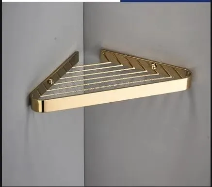 Brass Corner Shelf - Image 5