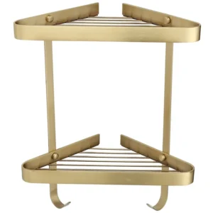 Brass Corner Shelf