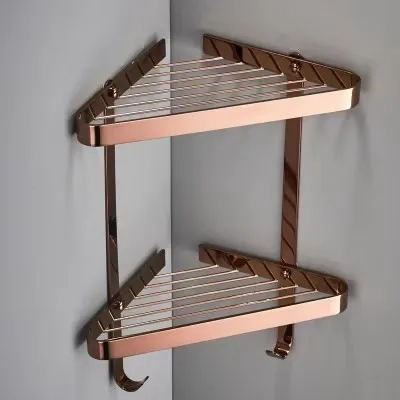 Brass Corner Shelf - Image 12