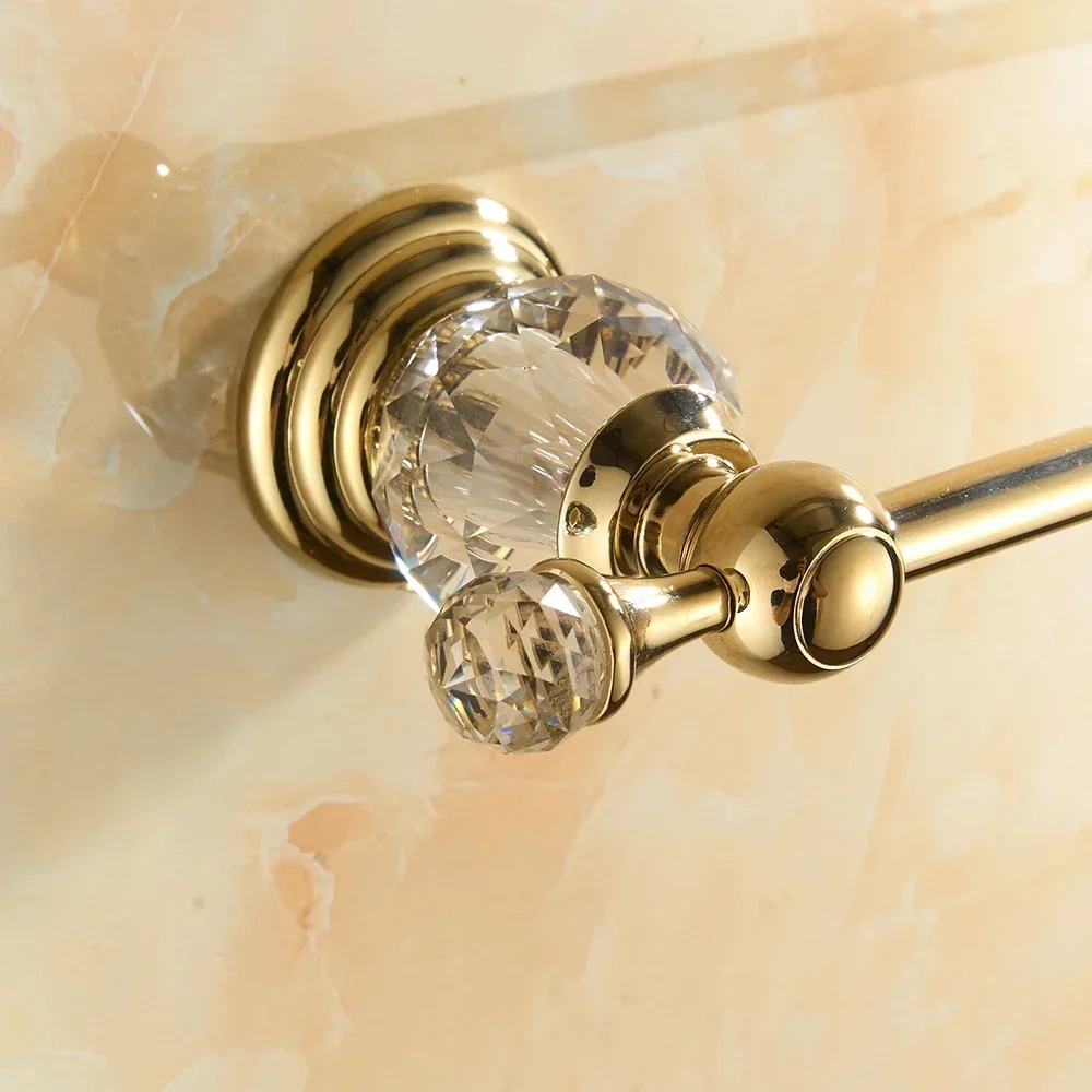 Crystal Accent Wall Mounted Toilet Paper Holder - Image 2