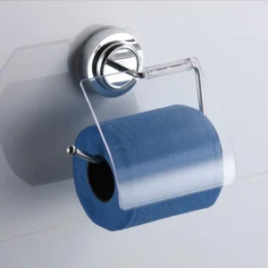 Removable Suction Cup Stainless Steel Toilet Paper Holder