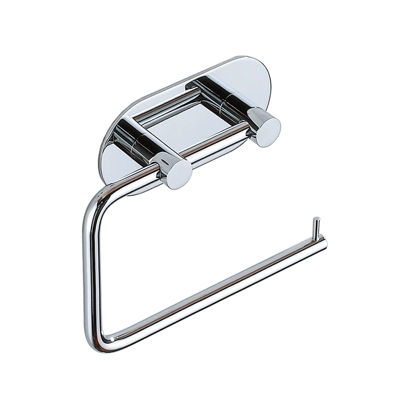 Self-Adhesive Toilet Paper Holder with Cover - Image 4