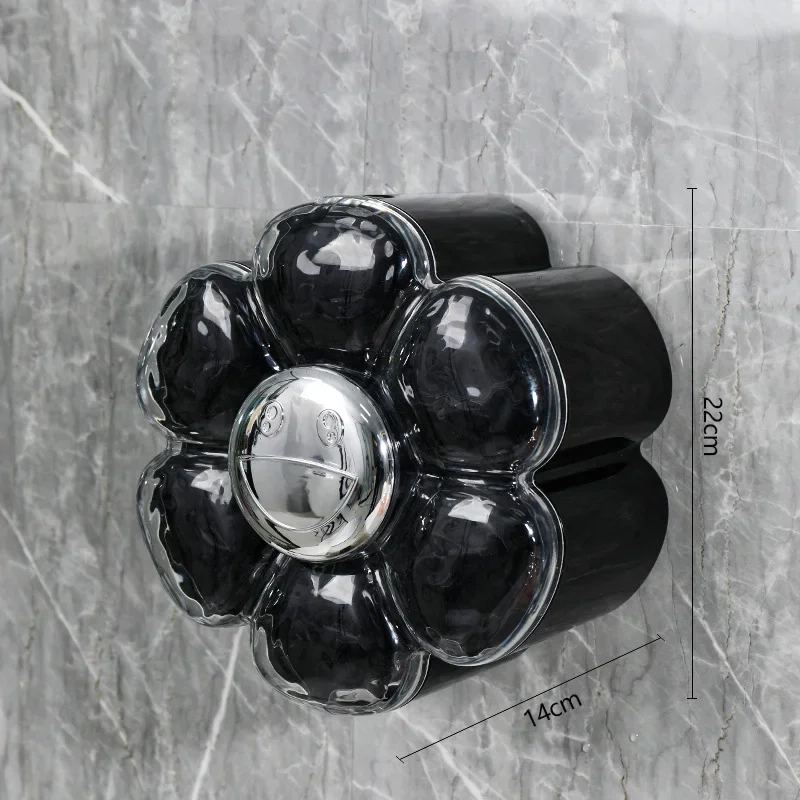 Floral Wall Mounted Tissue Holder Rack - Image 5