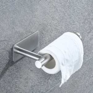 Adhesive Stainless Steel Toilet Paper Holder
