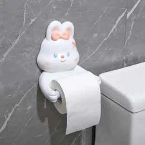 Cute Rabbit Toilet Paper Holder