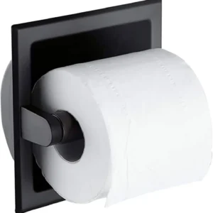 Recessed Stainless Steel Toilet Paper Holder