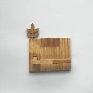 Wooden Wall Hanging Paper Roll Holder