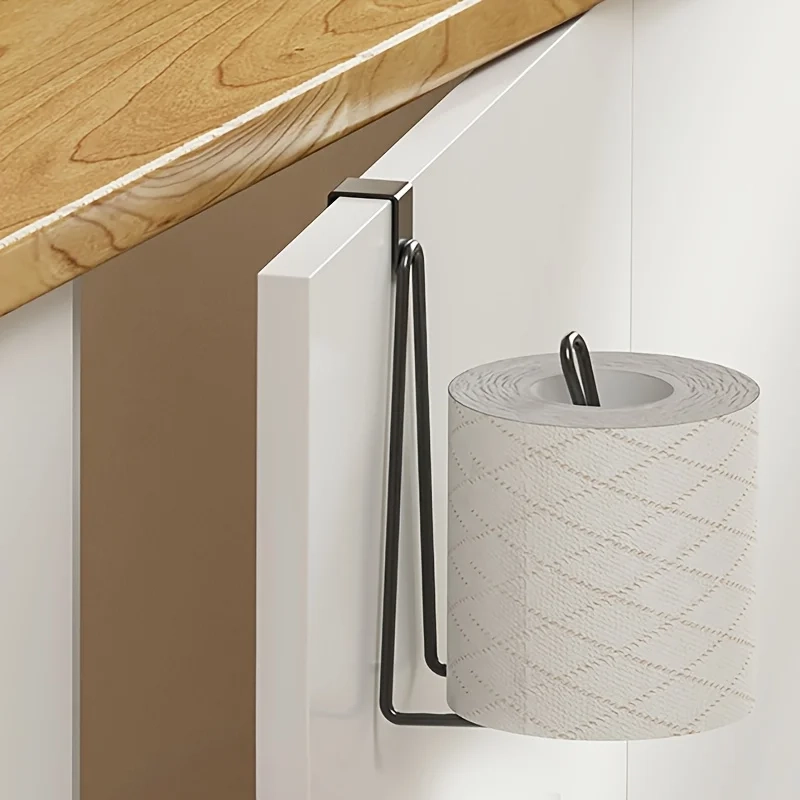 No-Drill Aluminum Toilet Paper Holder - Image 4