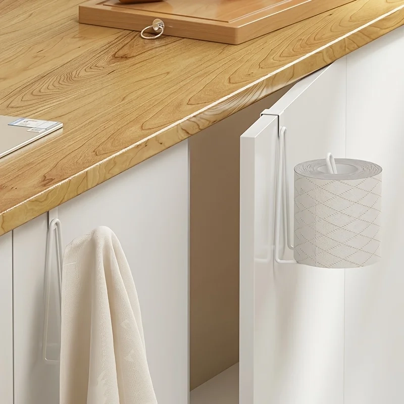 No-Drill Aluminum Toilet Paper Holder - Image 3