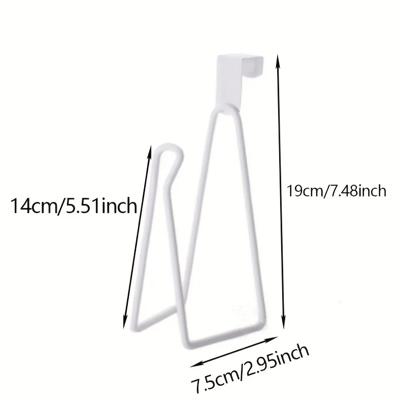 No-Drill Aluminum Toilet Paper Holder - Image 5