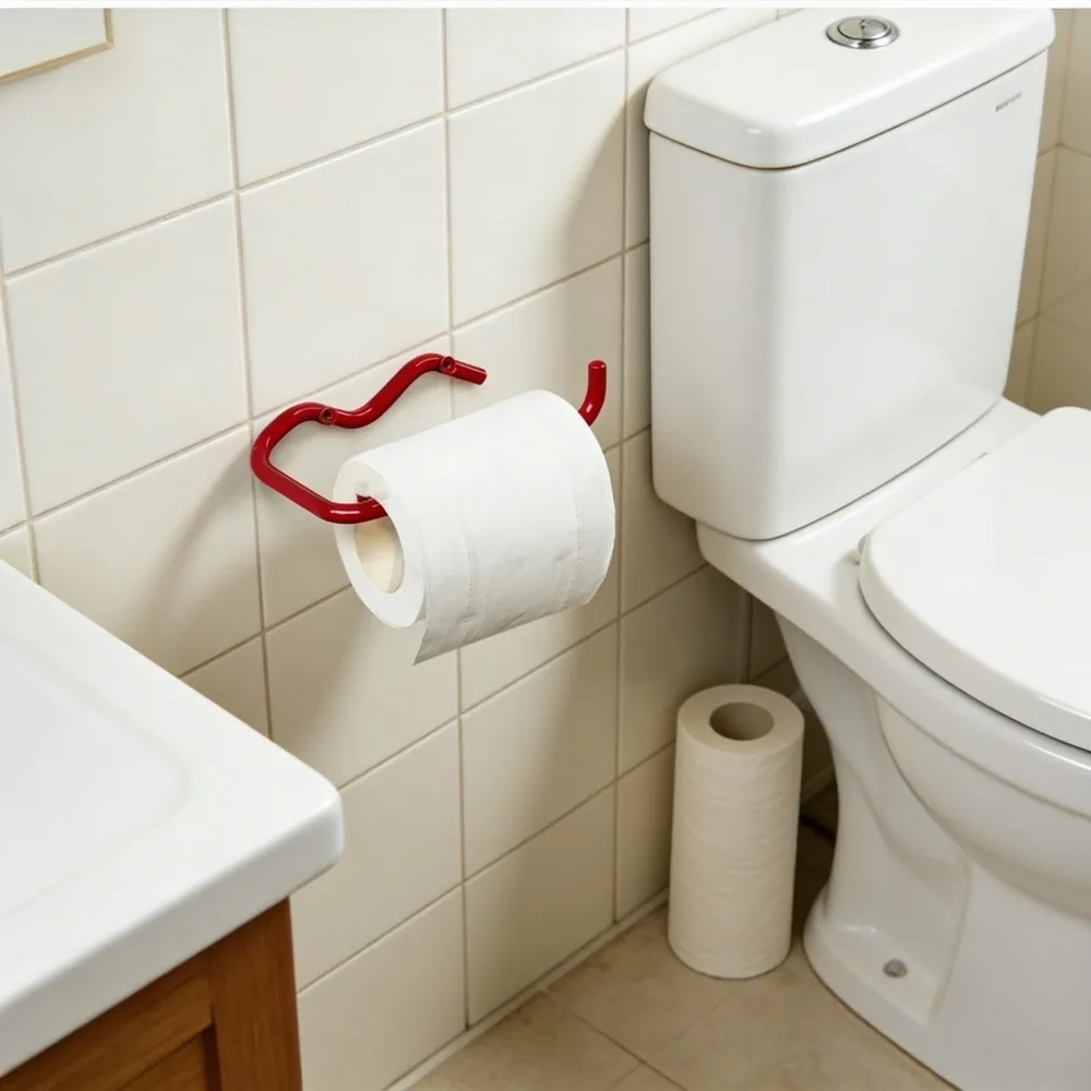 Metal Wall Mounted Toilet Paper Holder