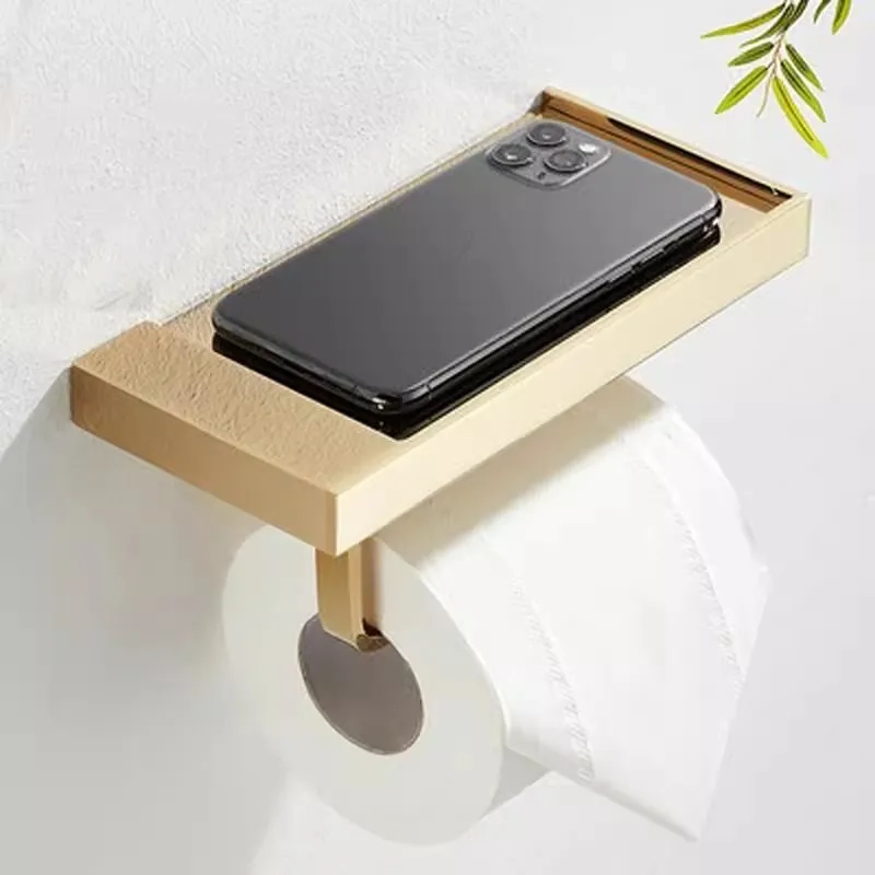Solid Brass Toilet Paper Holder - Image 6