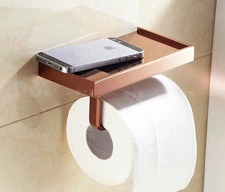 Solid Brass Toilet Paper Holder