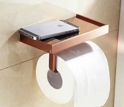 Solid Brass Toilet Paper Holder - Image 7