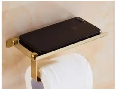 Toilet Paper Holder with Shelf - Image 9