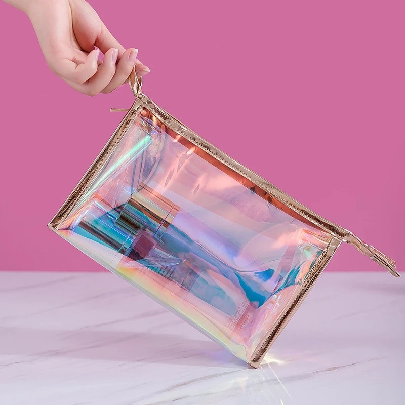 Transparent Waterproof PVC Toiletry Cosmetic Bag - Image 8