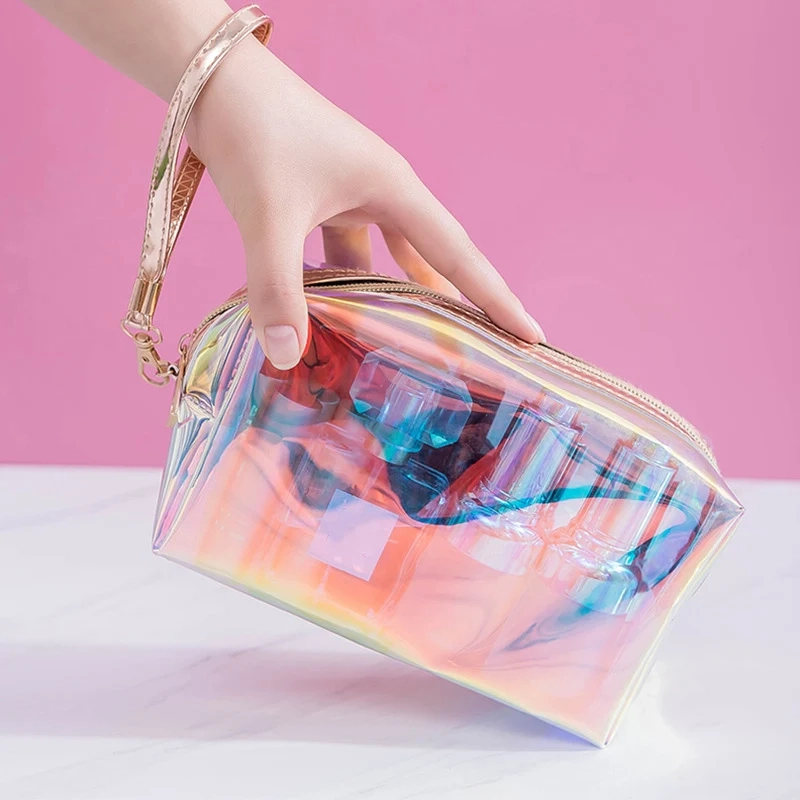 Transparent Waterproof PVC Toiletry Cosmetic Bag - Image 9