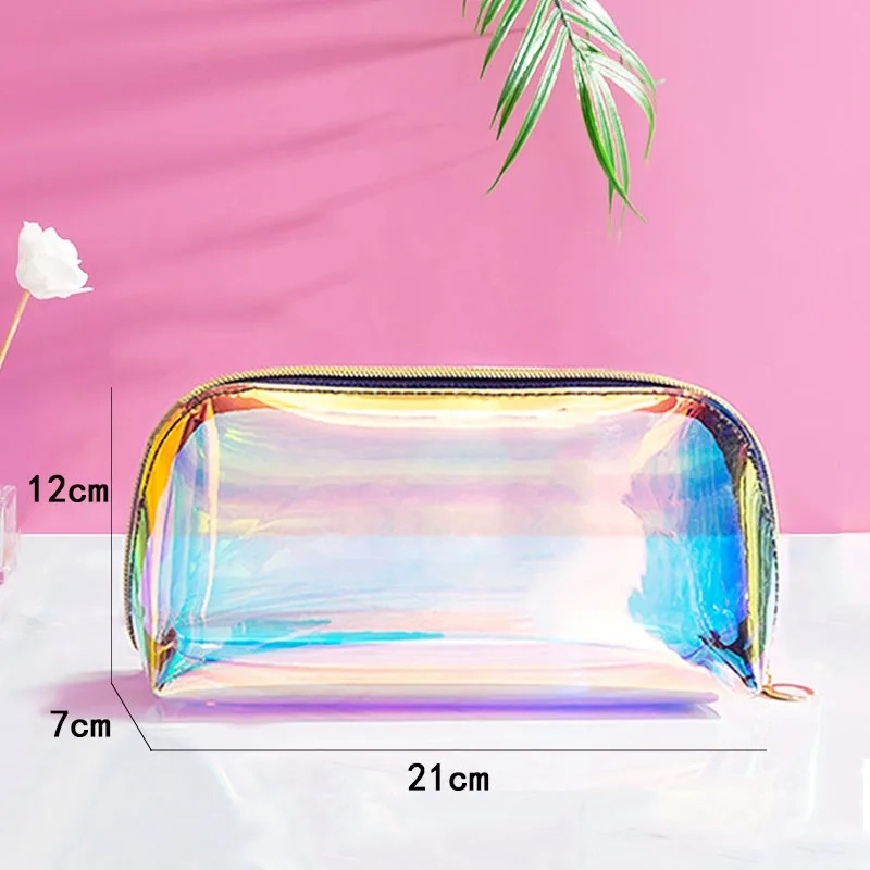 Transparent Waterproof PVC Toiletry Cosmetic Bag - Image 10