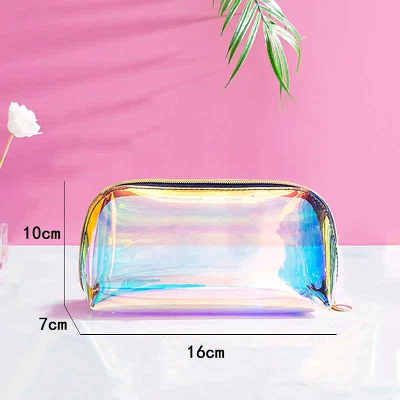 Transparent Waterproof PVC Toiletry Cosmetic Bag - Image 7