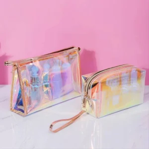 Transparent Waterproof PVC Toiletry Cosmetic Bag