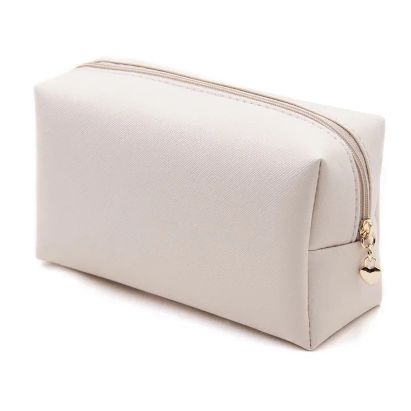 Waterproof PU Leather Cosmetic Toiletry Bag