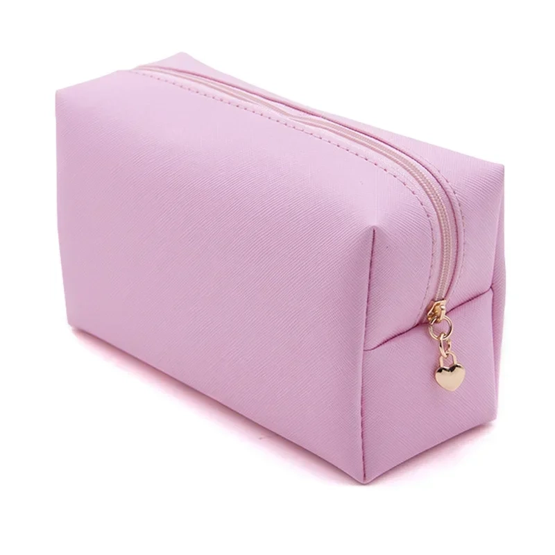 Waterproof PU Leather Cosmetic Toiletry Bag - Image 8