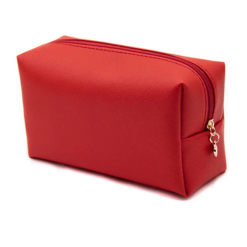 Waterproof PU Leather Cosmetic Toiletry Bag - Image 9