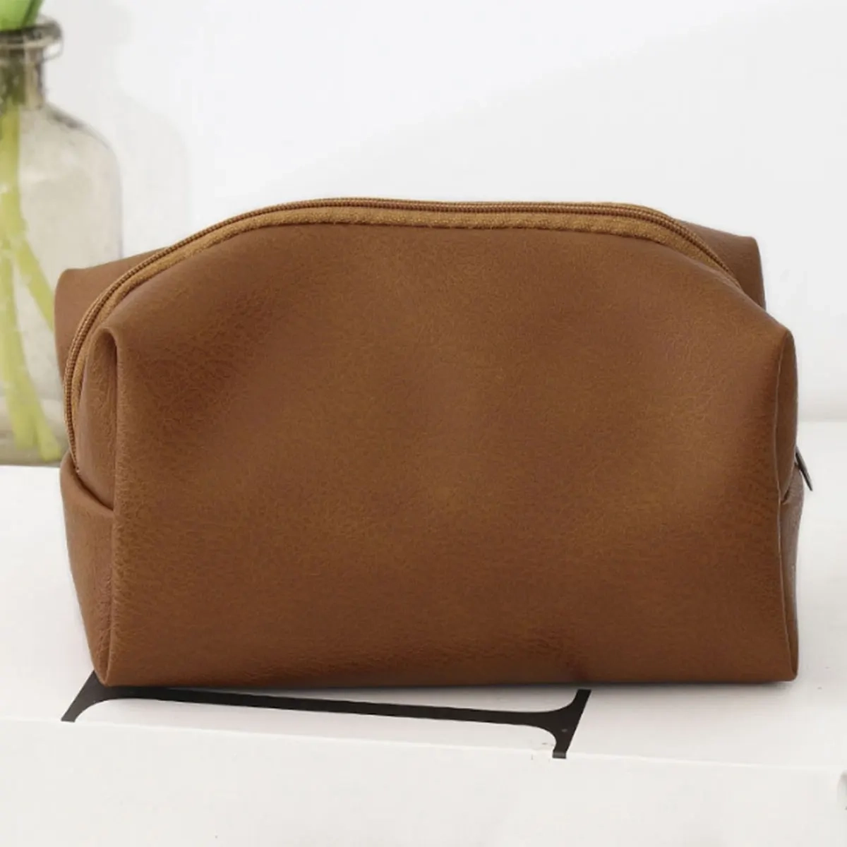 Large Capacity PU Makeup Toiletry Bag - Image 5