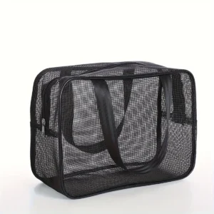 Large Capacity Mesh Shower Caddy Toiletry Bag