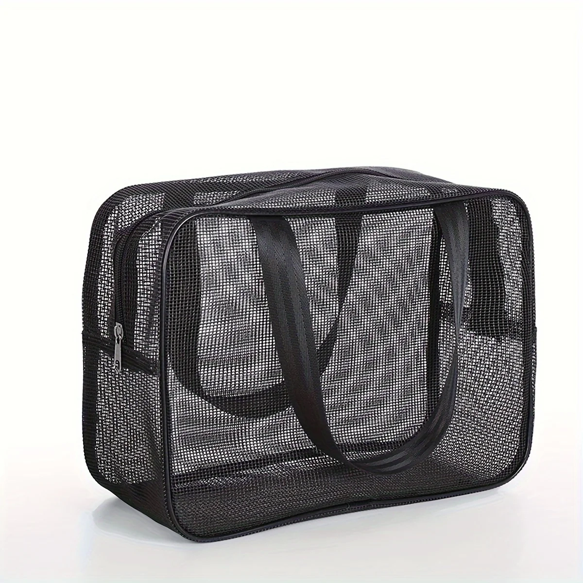 Large Capacity Mesh Shower Caddy Toiletry Bag