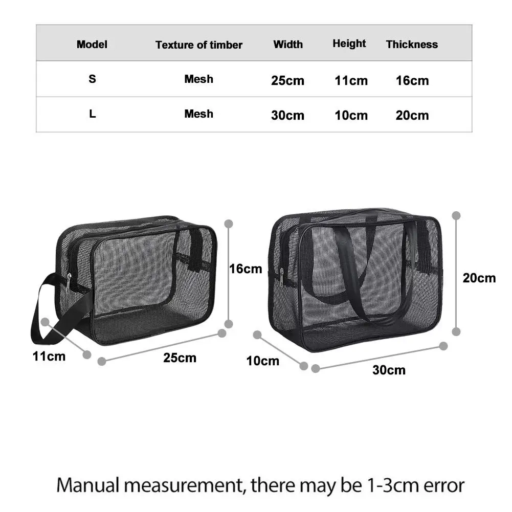 Ventilated Mesh Shower Toiletry Bag - Image 4