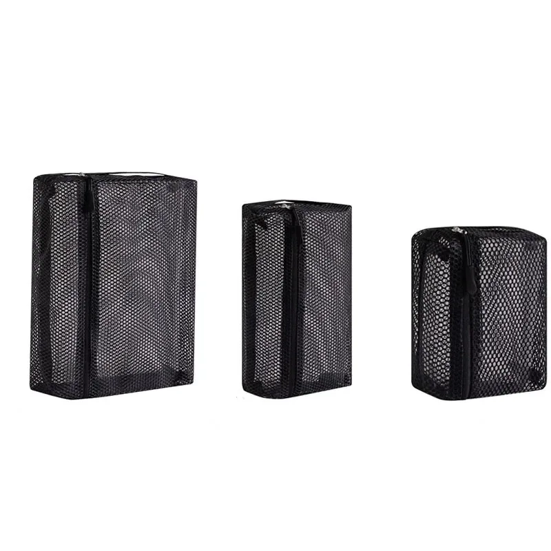 Portable Mesh Dry Wet Separation Toiletry Bag - Image 5
