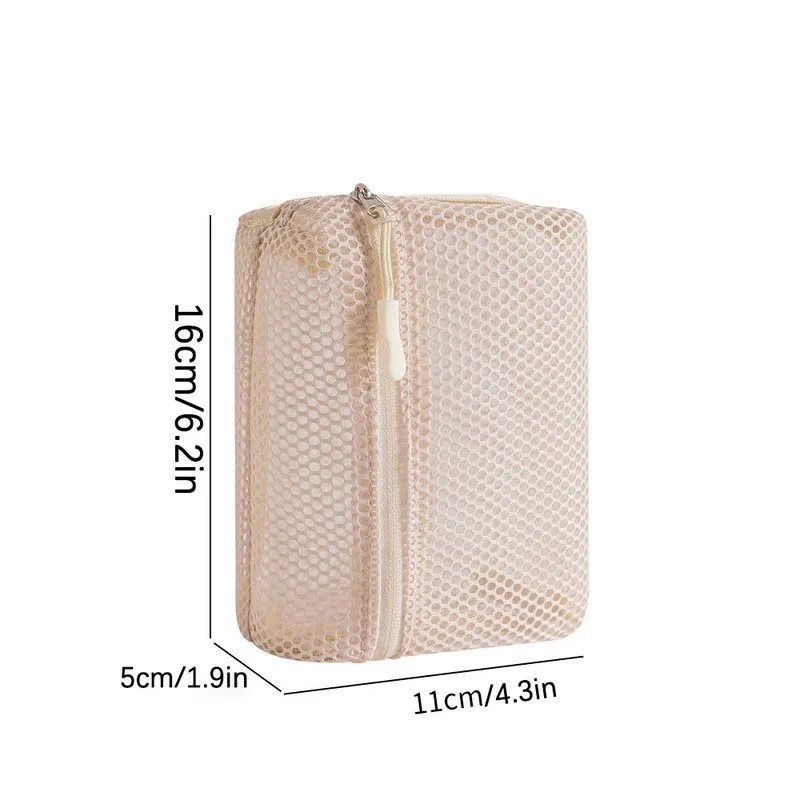 Portable Mesh Dry Wet Separation Toiletry Bag - Image 4