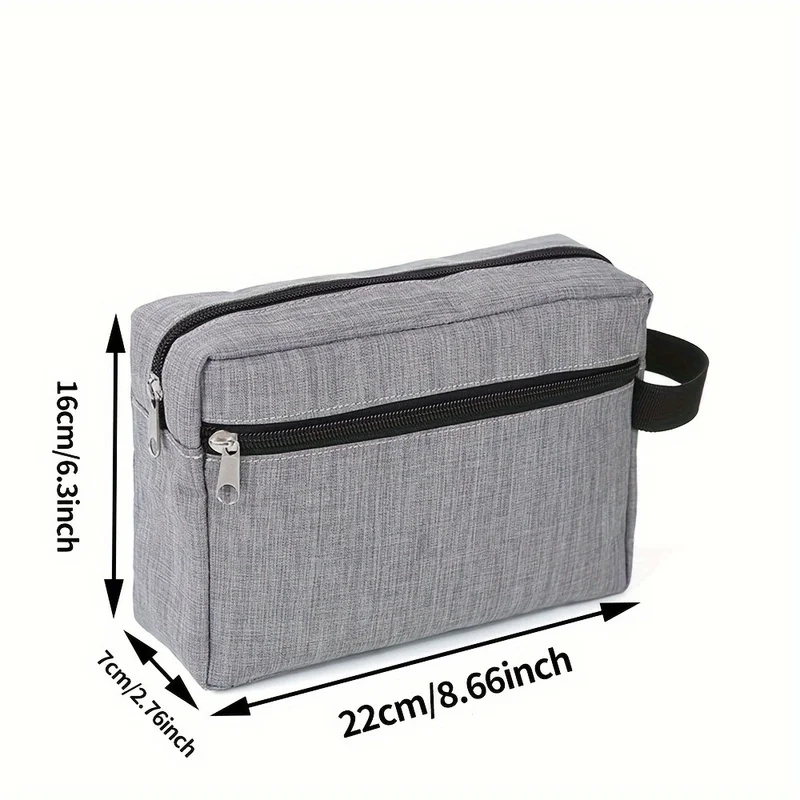 Large Capacity Oxford Travel Toiletry Bag - Image 2