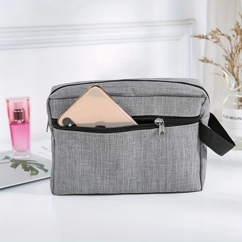 Large Capacity Oxford Travel Toiletry Bag - Image 3