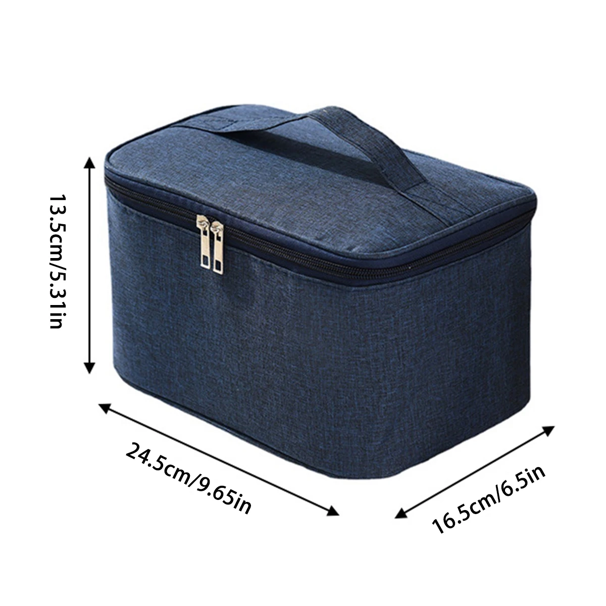 Double Layer Oxford Travel Toiletry Bag - Image 3