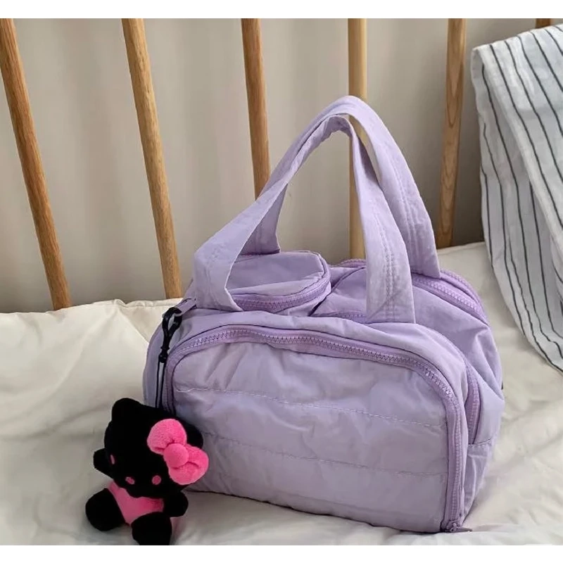 Quilted Dry Wet Separation Travel Toiletry Bag - Image 5