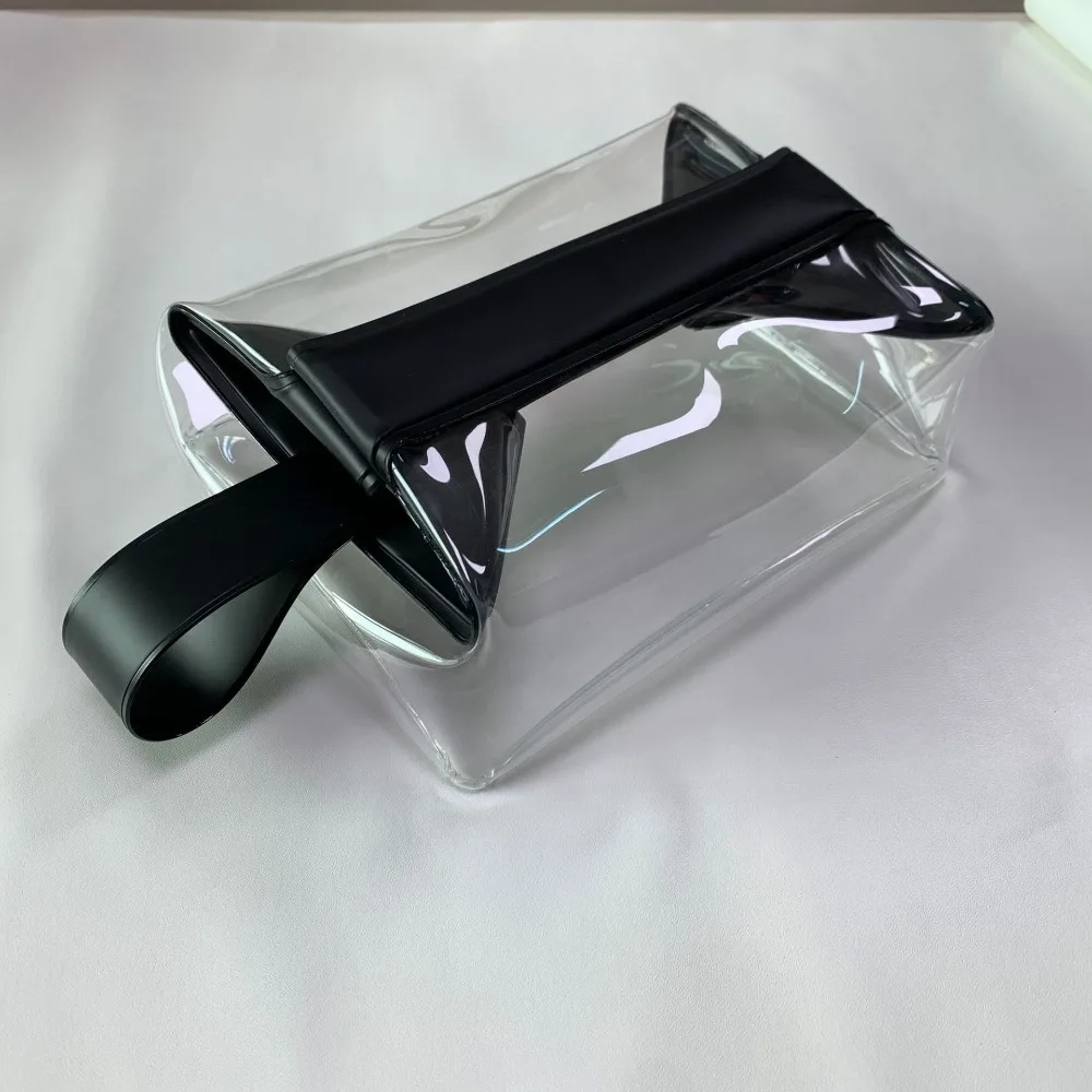 Clear PVC Magnetic Closure Toiletry Bag - Image 7