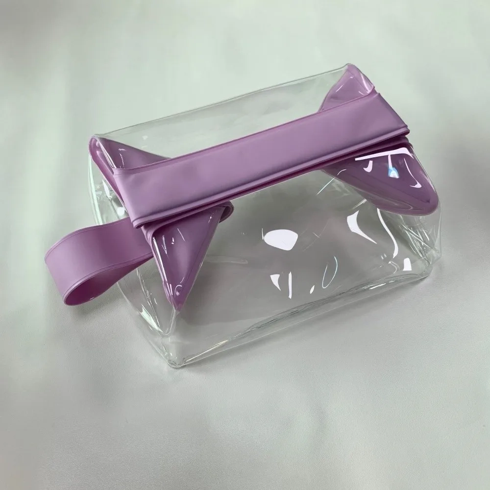 Clear PVC Magnetic Closure Toiletry Bag - Image 6
