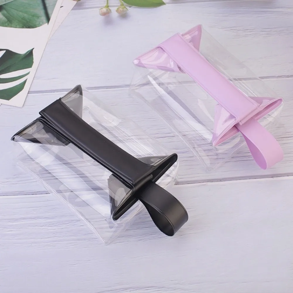 Clear PVC Magnetic Closure Toiletry Bag