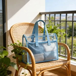 Clear PVC Large Capacity Toiletry Bag