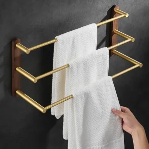 Wall-Mounted Multi-Bar Towel Rack