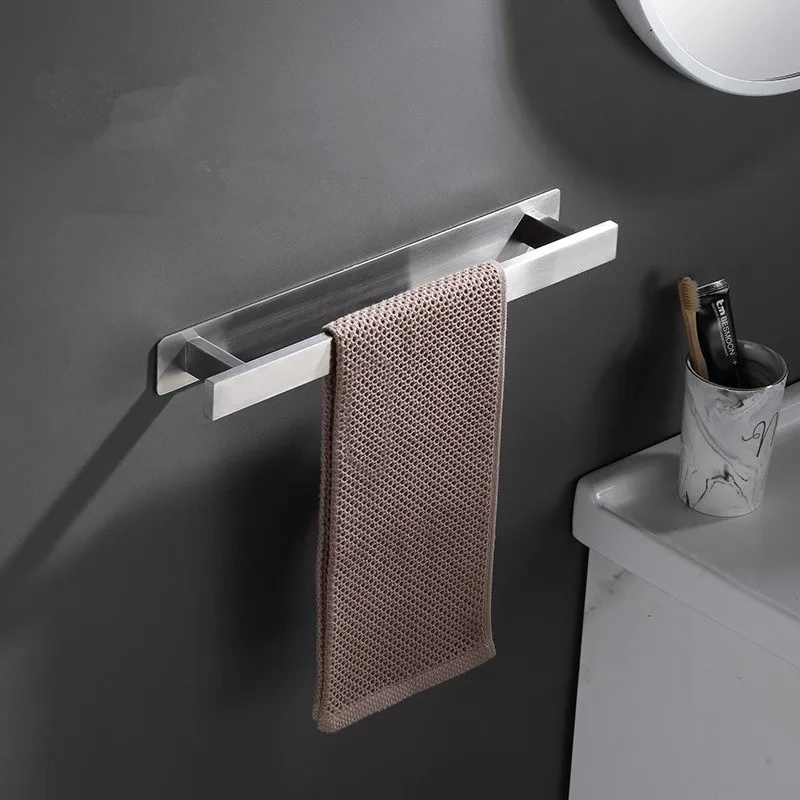 Square Wall-Mounted Towel Bar - Image 3